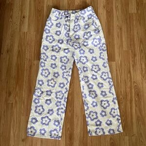 Floral Jeans